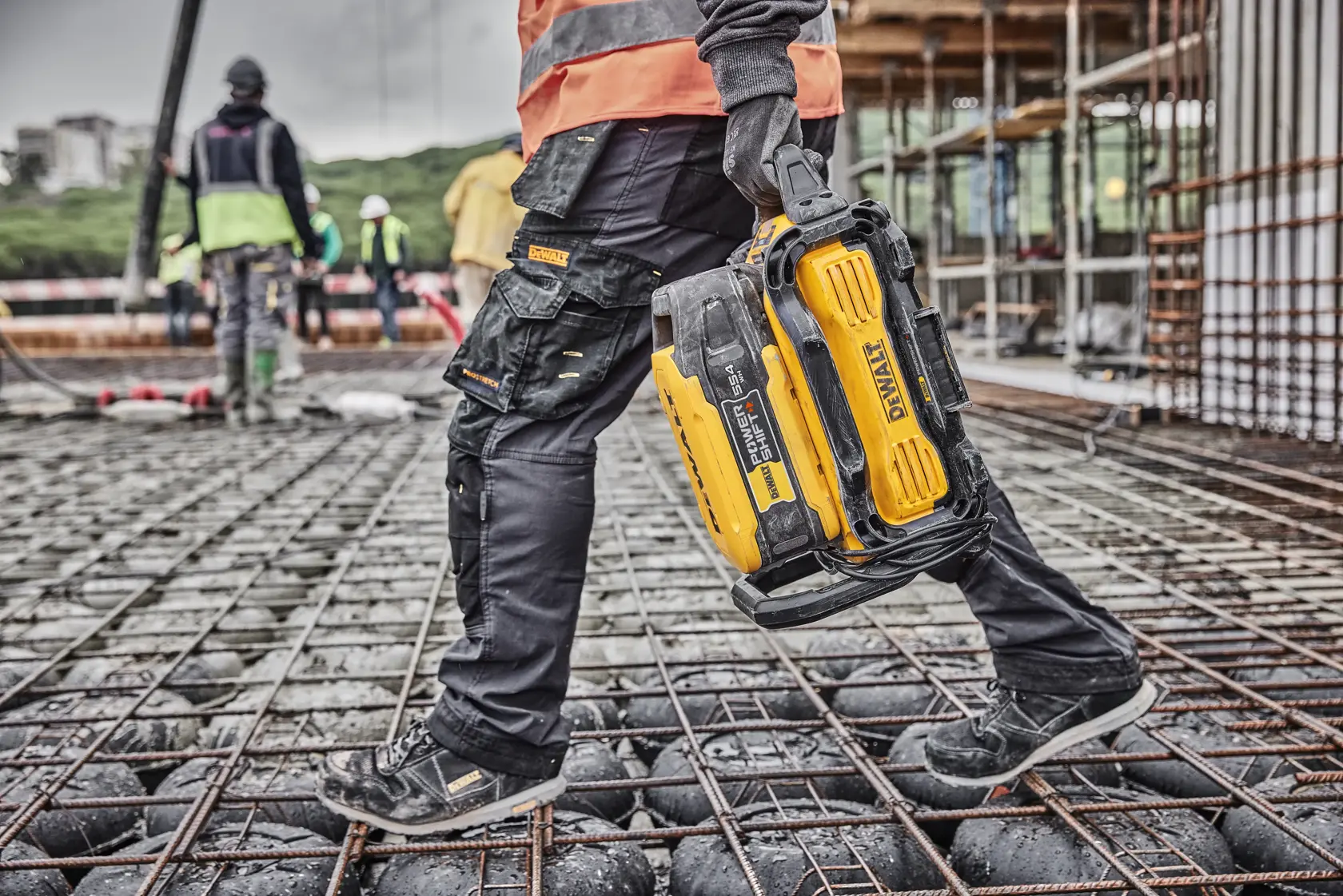DEWALT POWERSHIFT Akku, 554 Wh / 10 Ah mit Pouch-Zellen Technologie
