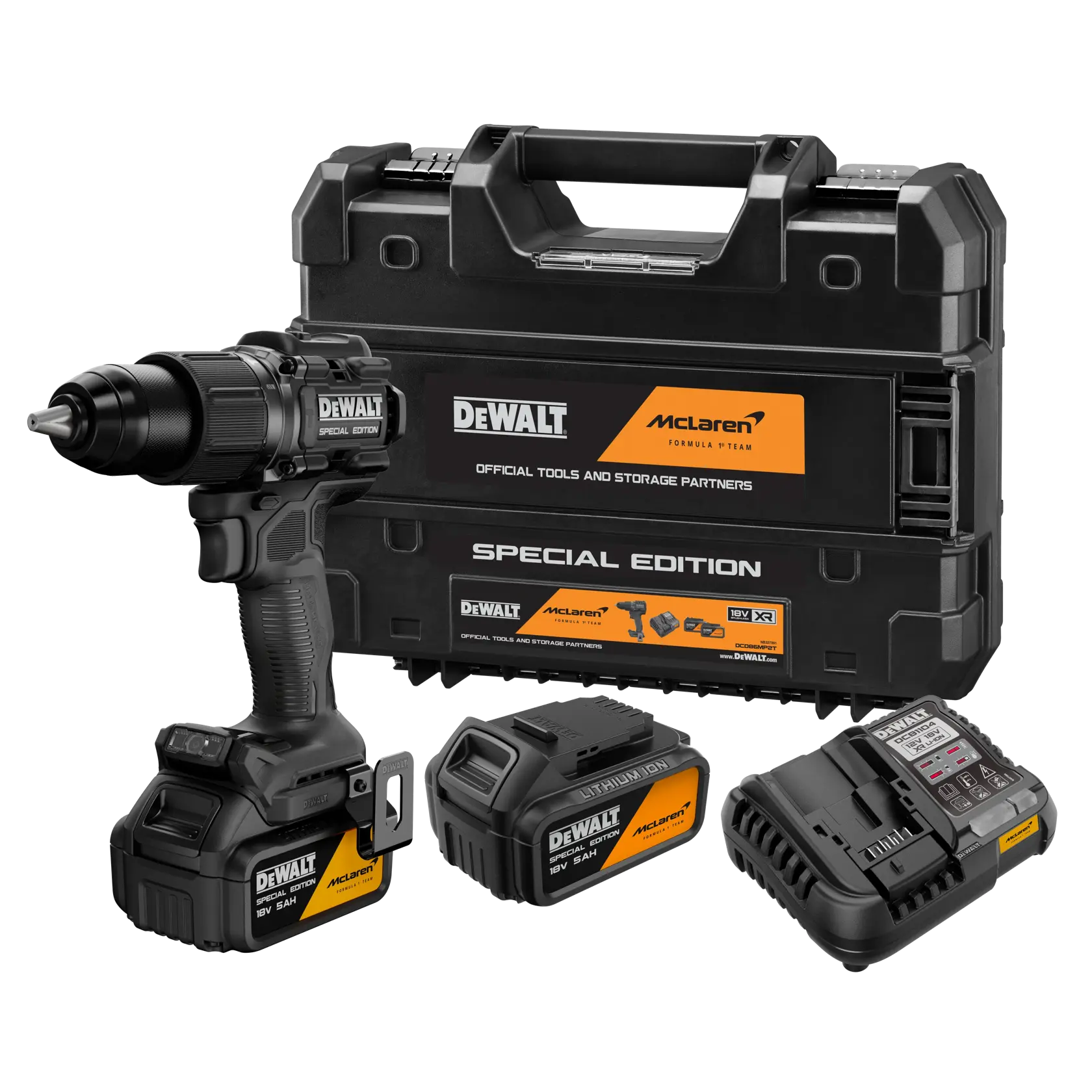 DEWALT DCD86MP2T-QW, DCD86MP2T Spezial-Set mit Koffer, Akkus, Ladegerät. Kategorie Fotografie.