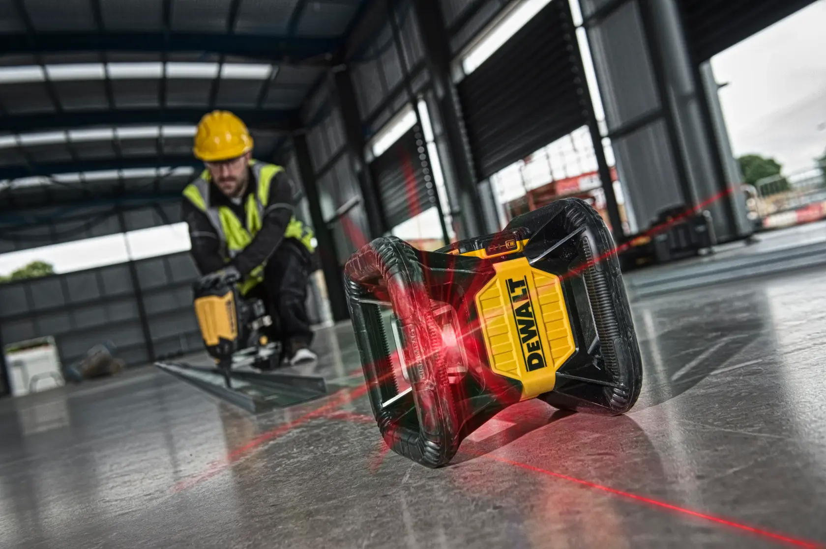 18 V Vollautomatischer Rotationslaser