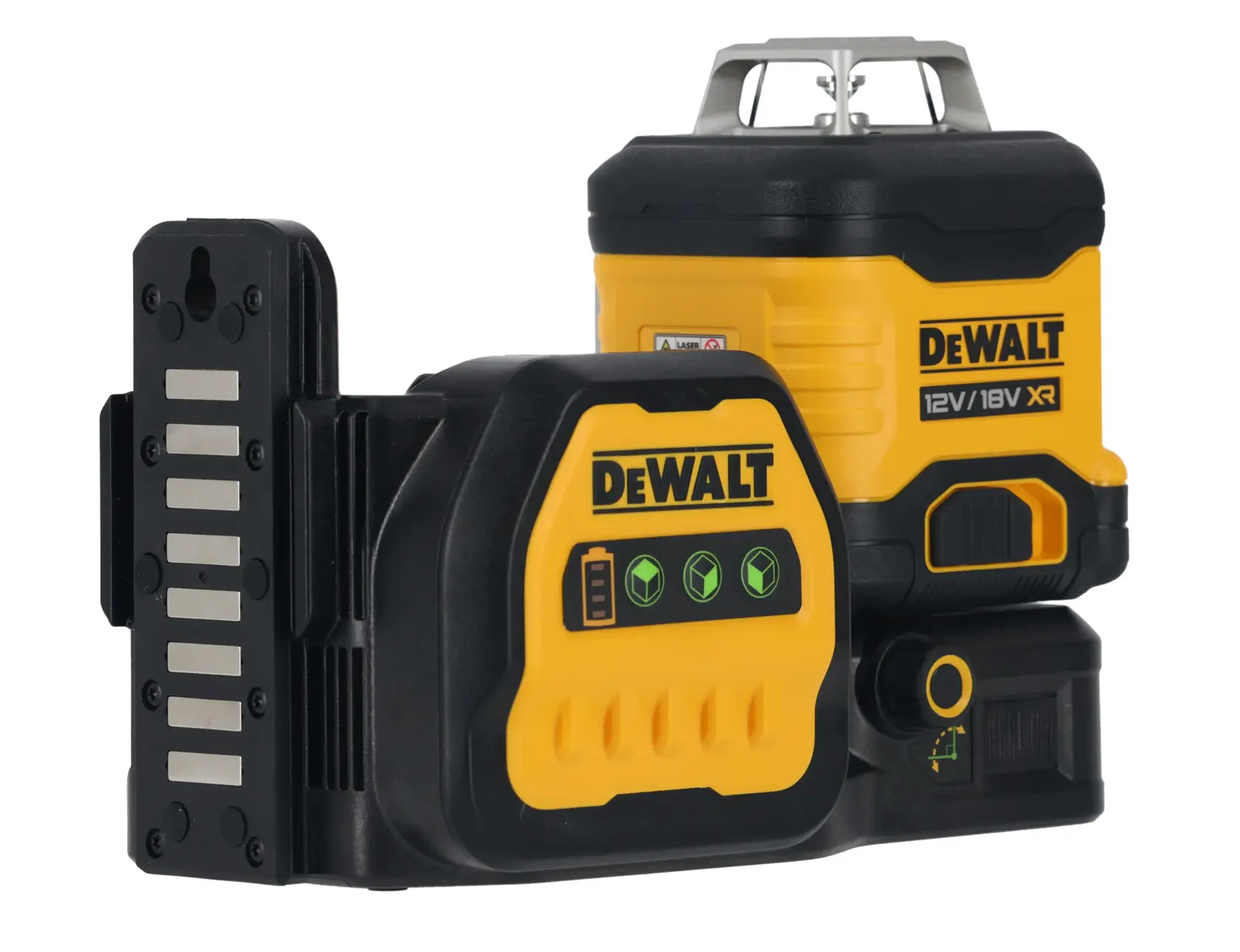 3x360 Multilinien Laser Grün als Basisversion, kompatibel mit 12V und 18V XR Akkus