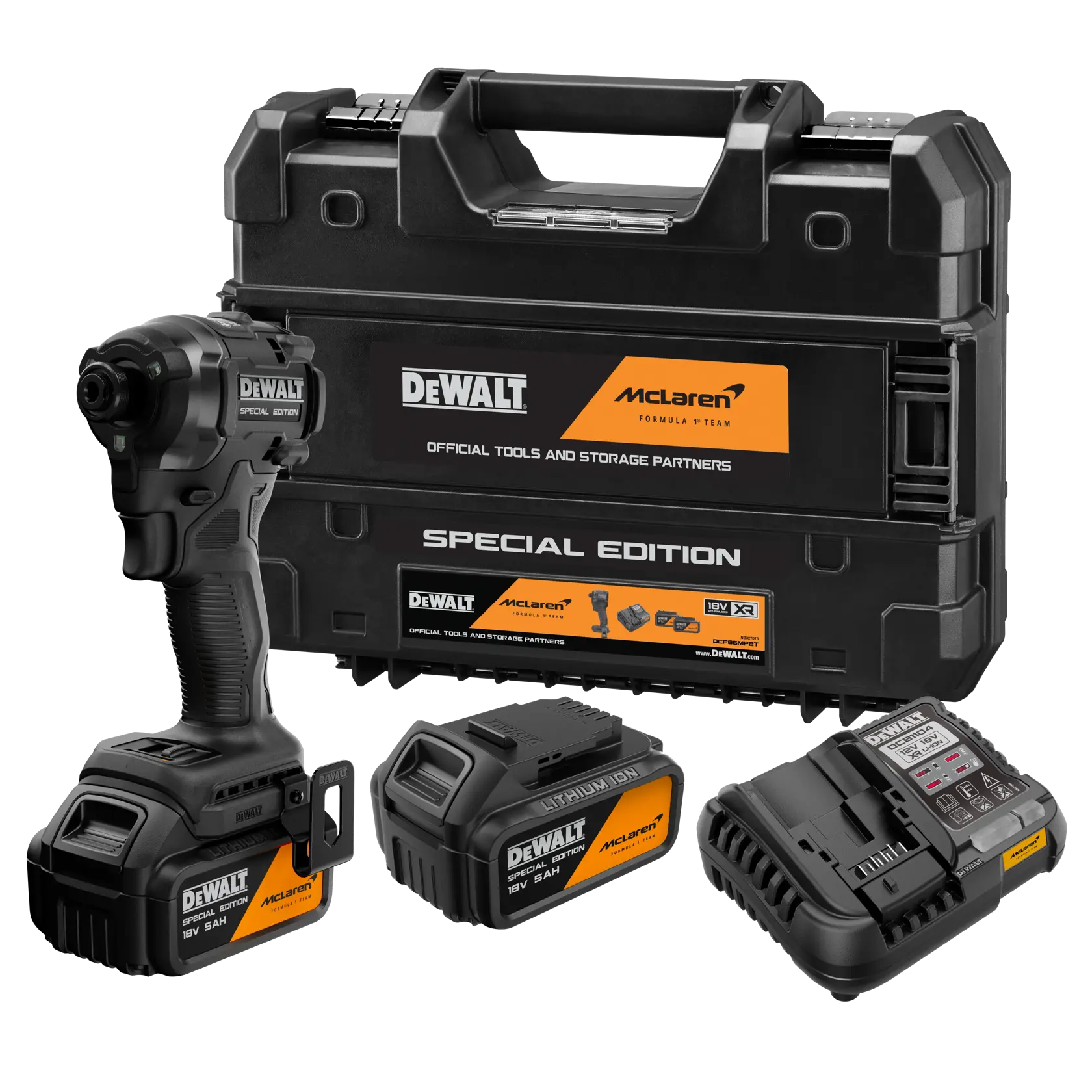 18V Akku-Schlagschrauber 1/4", inkl. 2 Akkus und System-Schnellladegerät