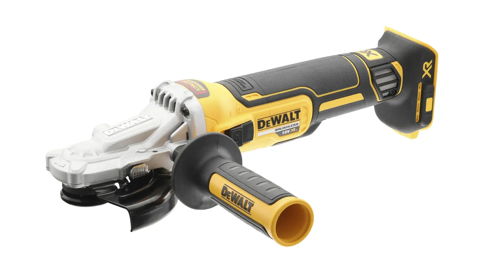 DEWALT® 18V XR® bürstenloser 125mm Flachkopf-Winkelschleifer (nur Werkzeug)