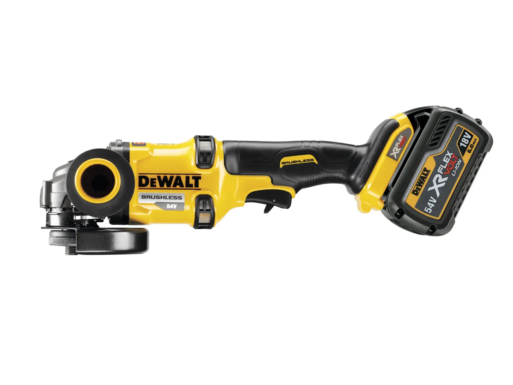 DEWALT® 54V 125mm bürstenloser Winkelschleifer