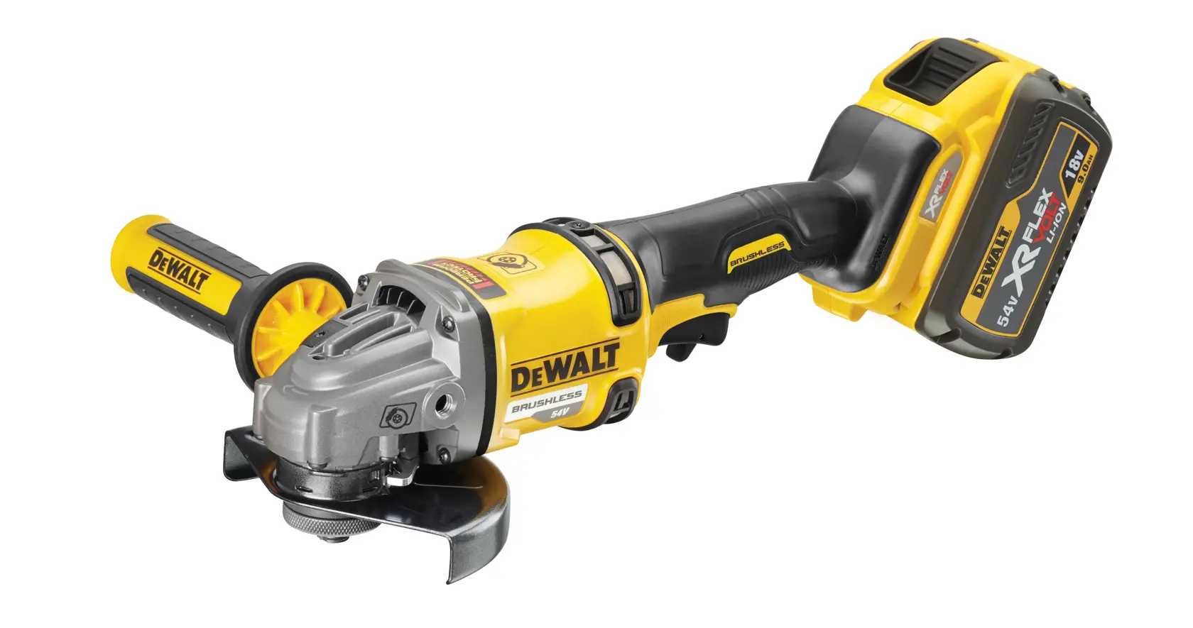 DEWALT® 54V 125mm bürstenloser Winkelschleifer