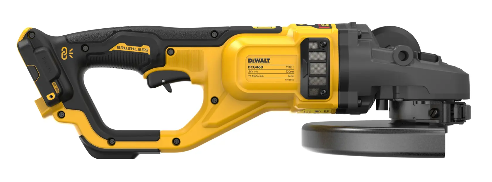 54 Volt XR Flexvolt Akku-Winkelschleifer 230mm - Basisversion