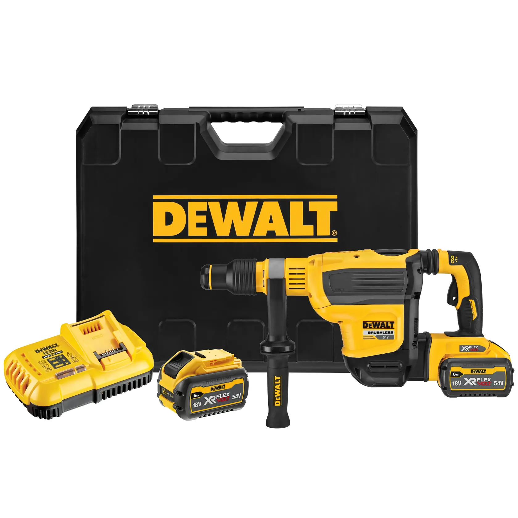 54 Volt / 162 Wh SDS-max Kombihammer 45mm (bürstenlos)