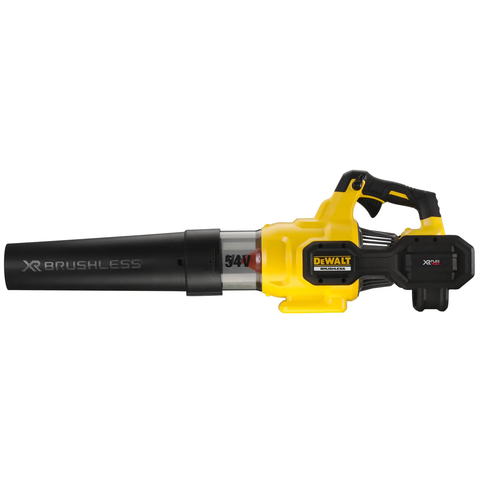 DEWALT Akku-Gebläse, gelb-schwarz, XR FLEXVOLT, 54V, Modell DCMBA572N.