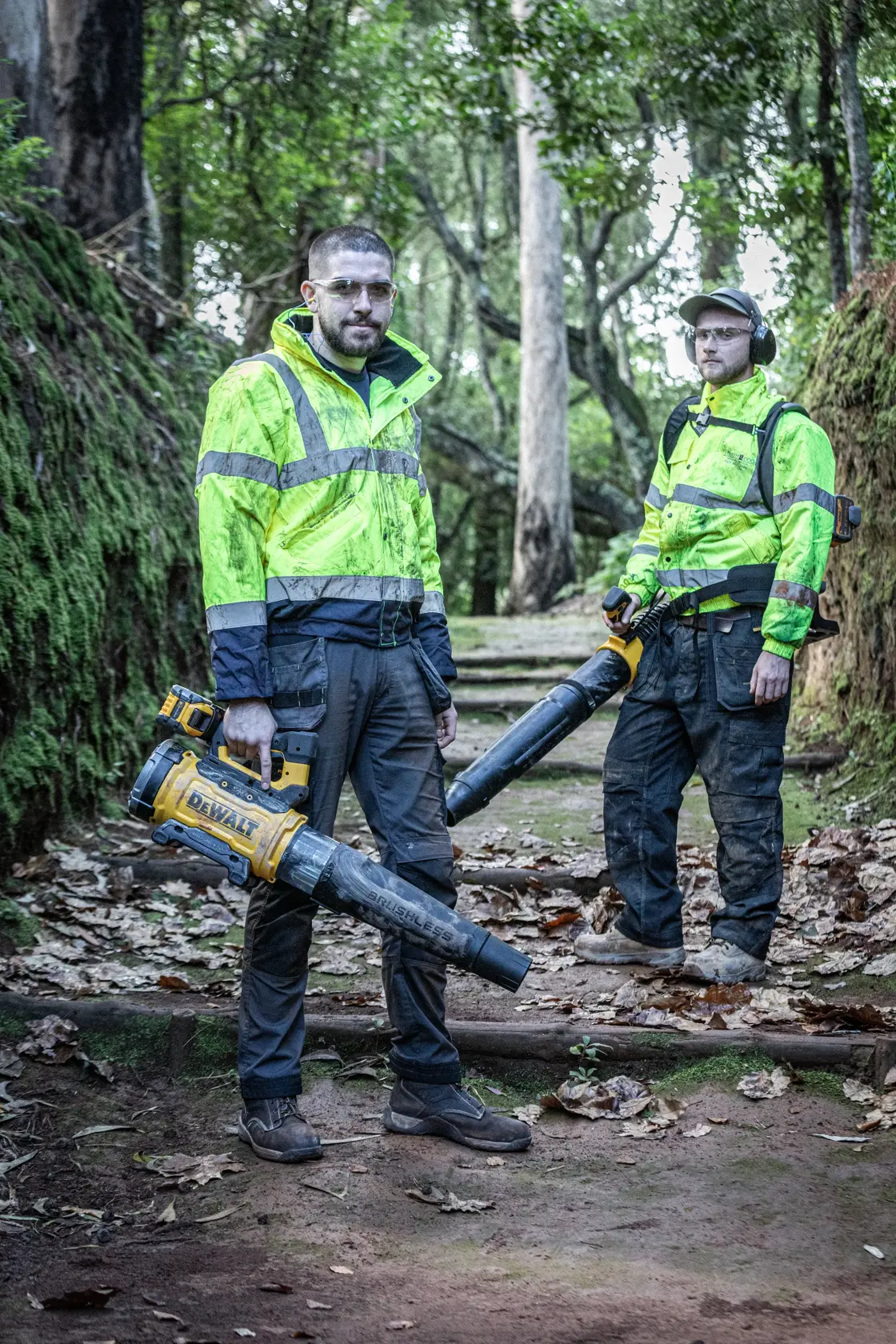 2x 54 Volt Akku-Rucksackgebläse, Basisv.