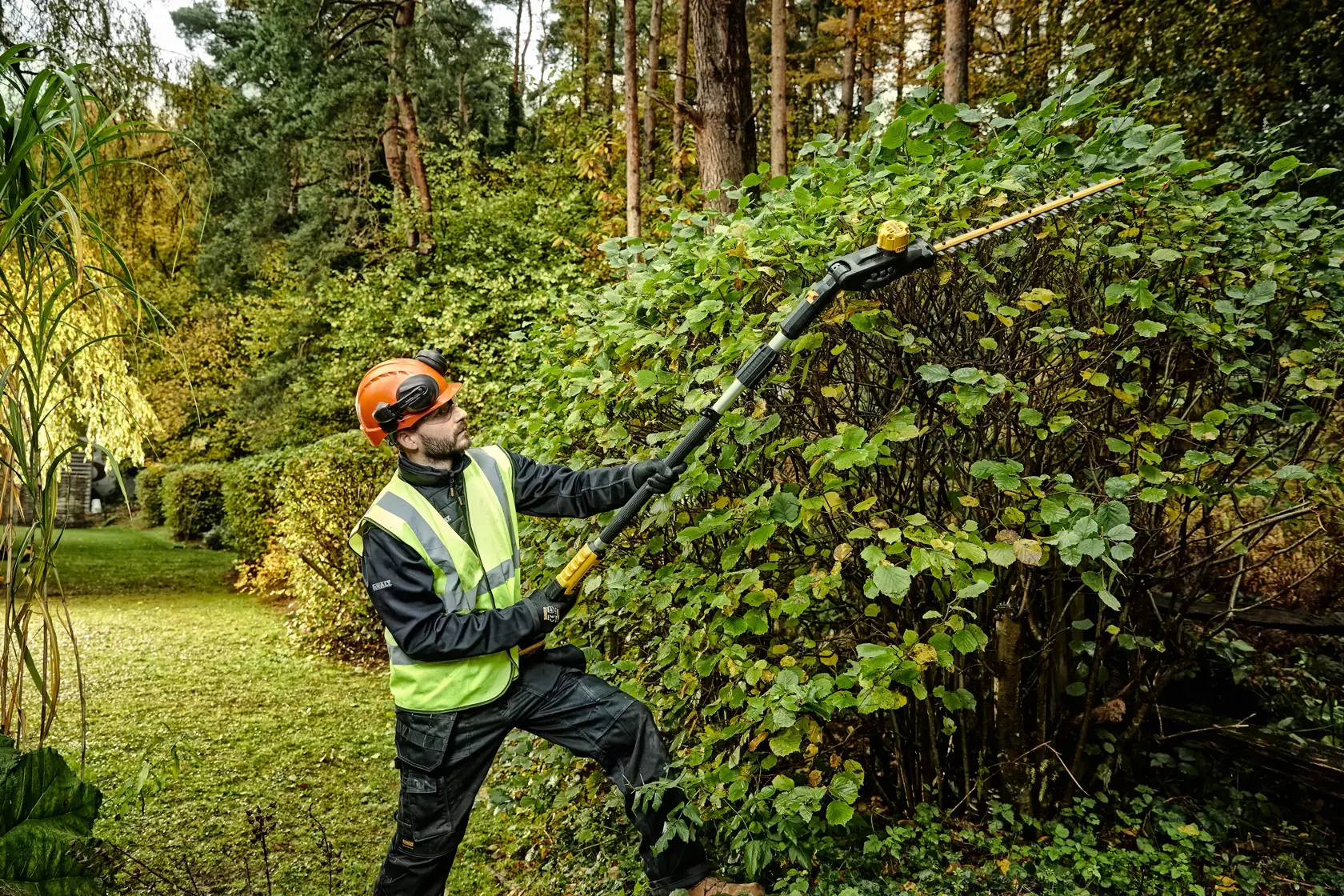 18 Volt Akku-Stabheckenschere 55 cm