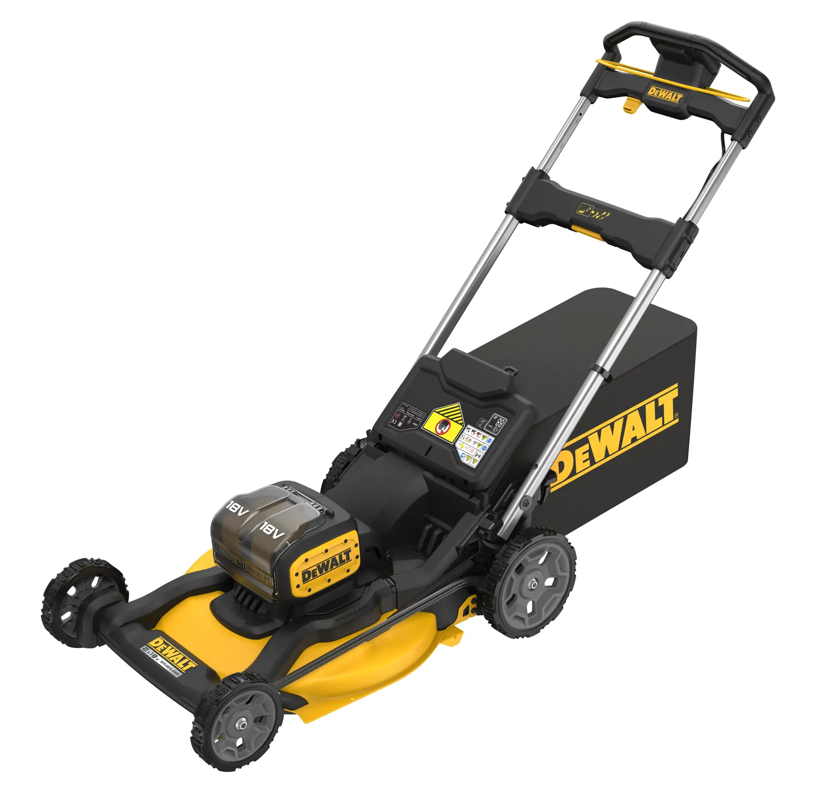 2x18 Volt Akku-Rasenmäher 53 cm (bürstenlos) - Basisversion