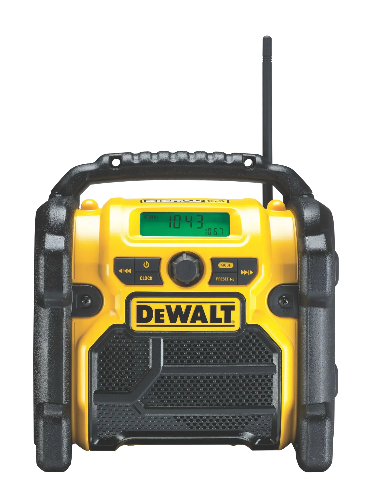 Akku- und Netz-Kompakt-Radio mit DAB+ für 10,8 - 18 Volt XR Li-Ion Akkus