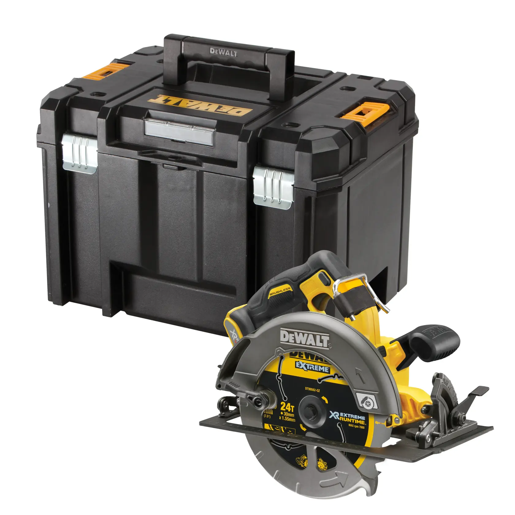 54 Volt XR Flexvolt Akku-Handkreissäge (190 mm / bürstenlos) - Basisversion