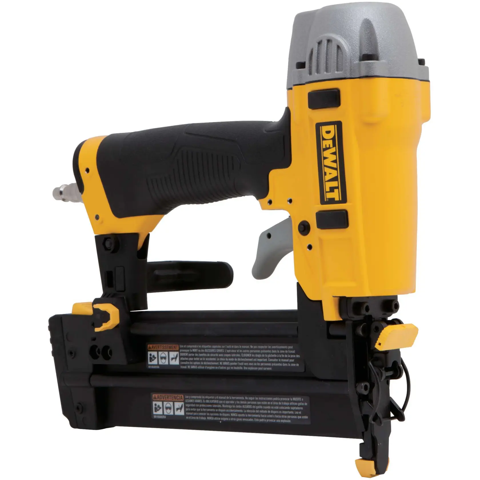 DEWALT Nagelgerät DPSSX38 und DPSSX38-XJ, gelb/schwarz, für Bau oder Tischlerei.