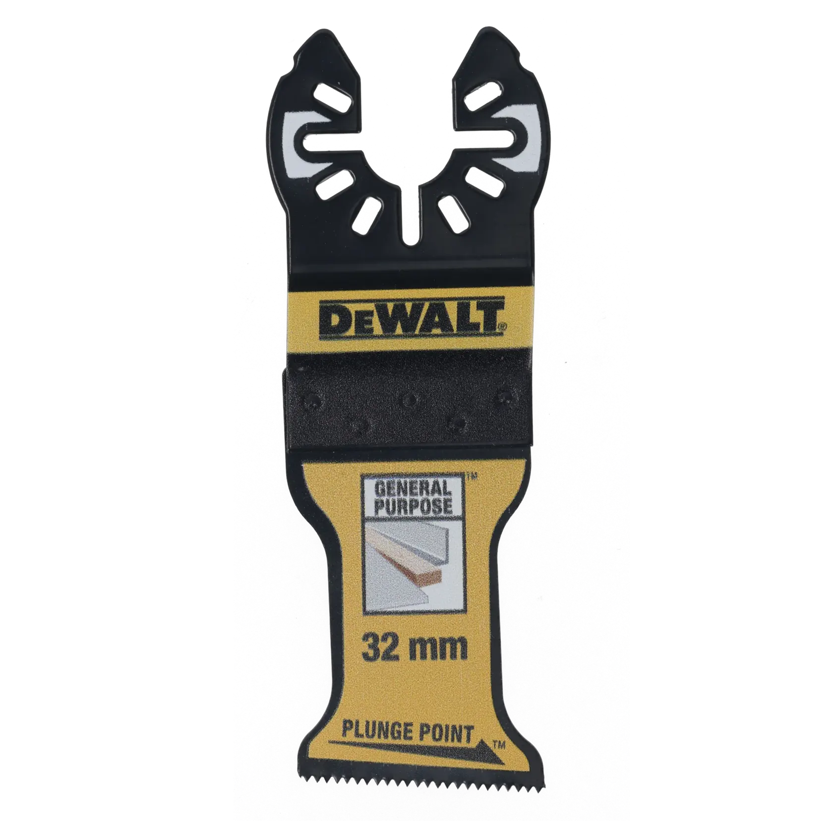 DEWALT DT20777-QZ 32 mm Sägeblatt mit Spitze für den Allzweck-Einsatz.