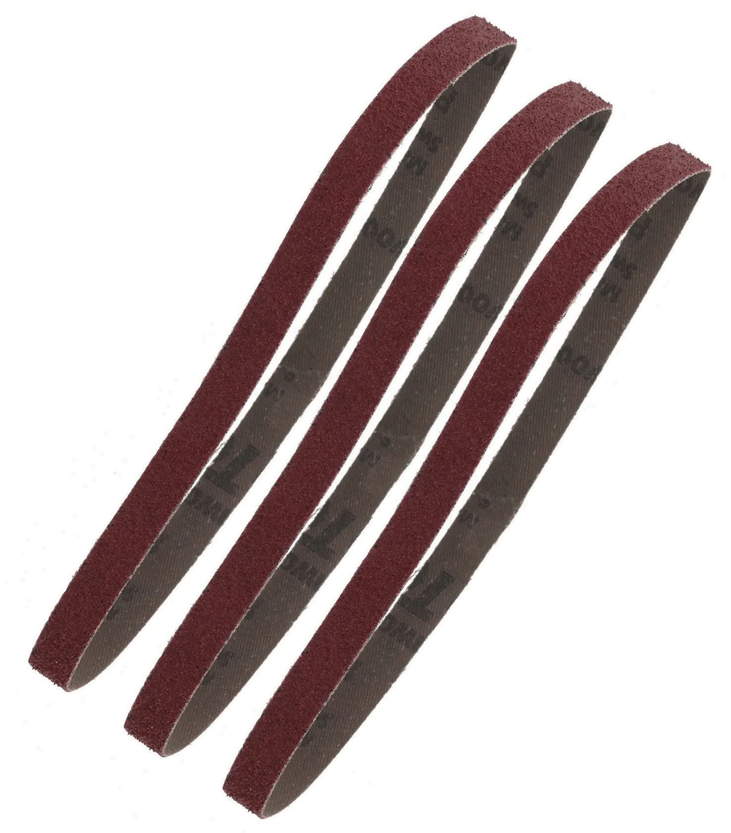 Schleifband Bandfeile 13x457mm 3x40G, 4x80G, 3x 120G Körnung