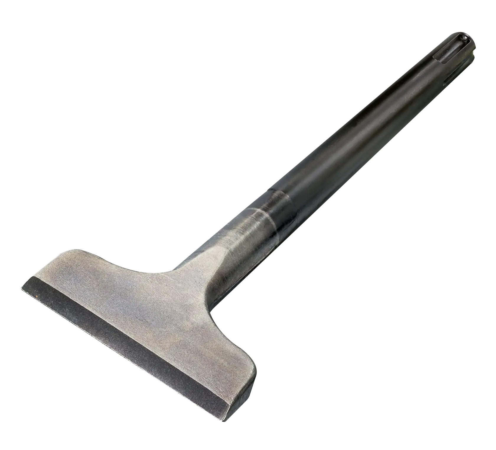 DEWALT breiter Meißel aus Stahl mit flacher Klinge und SDS-max Schaft für Abbruch- oder Oberflächenarbeiten.