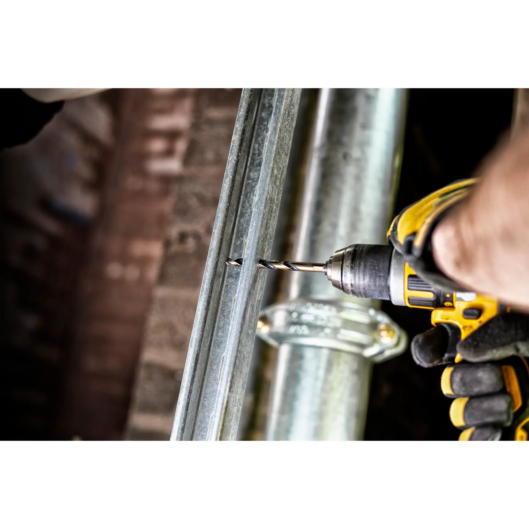 DEWALT® BLACK & GOLD™ Metallbohrer-Set im Medium TOUGHCASE®+ (21-tlg.)