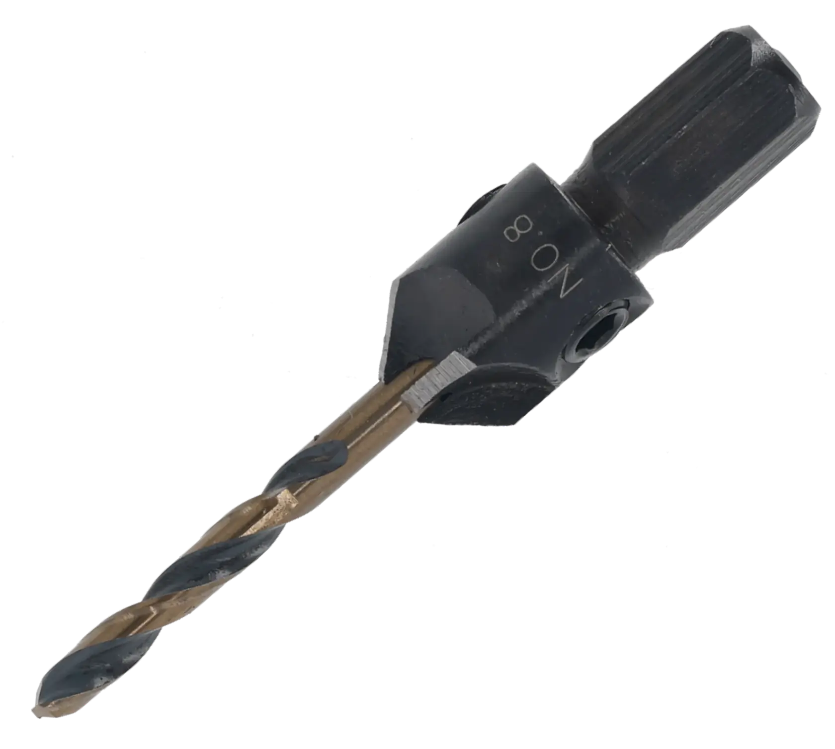 DEWALT DT70791 Bohrer mit Senkwerkzeug für Holzarbeiten und präzises Bohren.