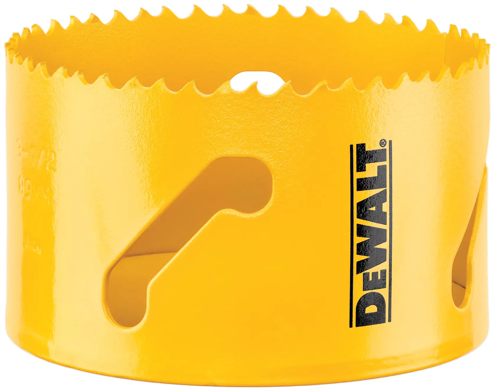 DEWALT gelbe Lochsäge, Fotografieprodukt, SKUs DT90373 und DT90373-QZ.