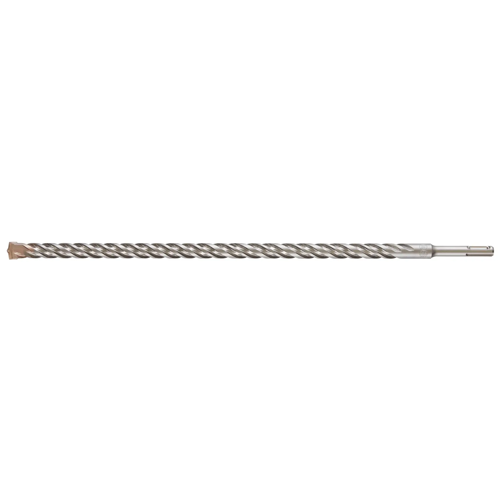 Broca metálica espiral DEWALT DT9582 para taladros en superficies de concreto y mampostería.