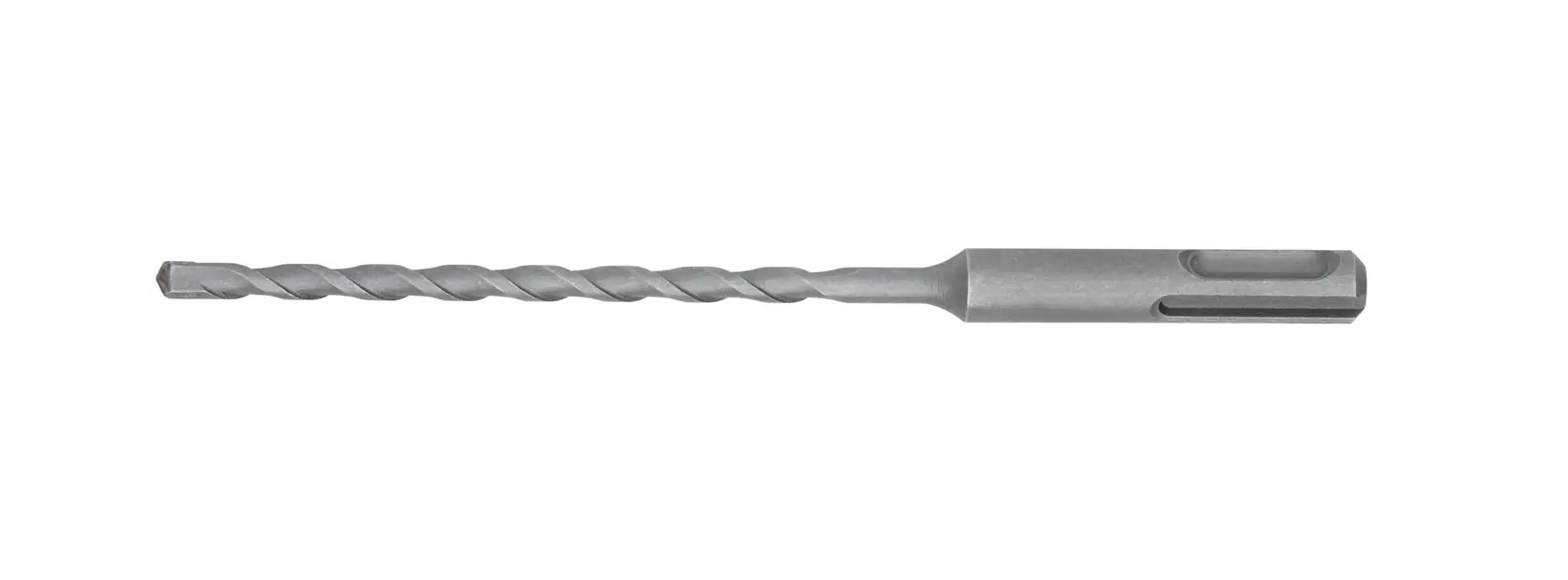 DEWALT DT9662 SDS Plus Betonbohrer mit Spiraldesign, grau, zum Bohren in Beton und Stein geeignet.